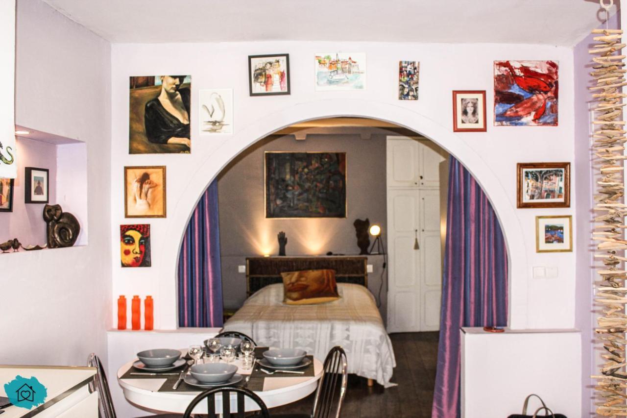 Atypique : Studio Artistique Au Coeur De Collioure. Коллиур Экстерьер фото